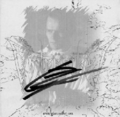Буклет "Winterschatten" CD с автографом Кристофа